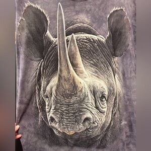 The Mountain gray Rhino shirt sz L